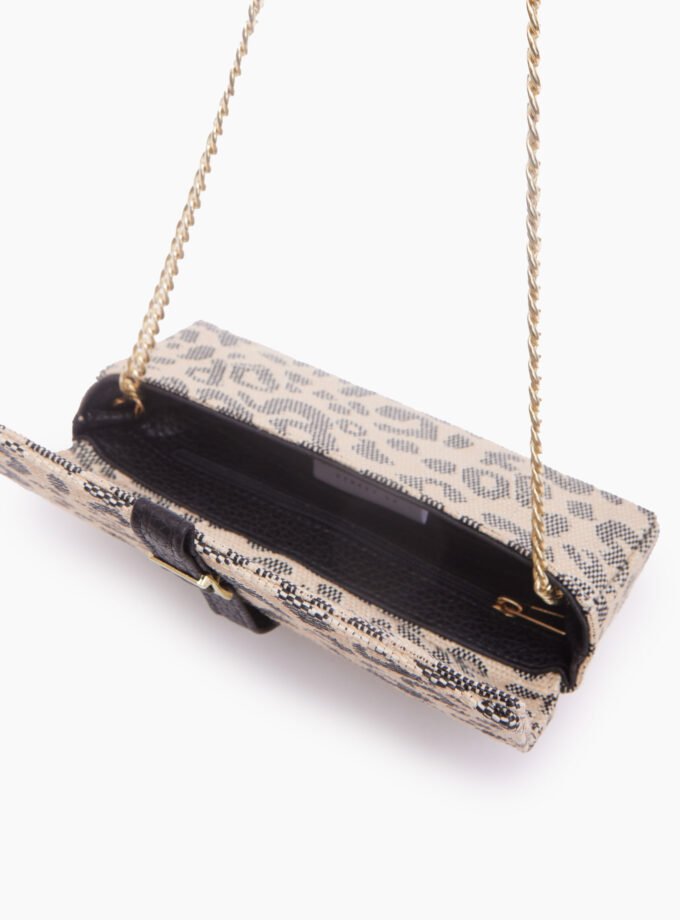 Feminine Clutch Small Animal Straw