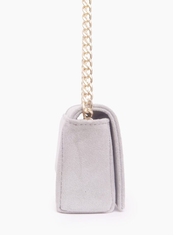Feminine Clutch Small Ice Grey