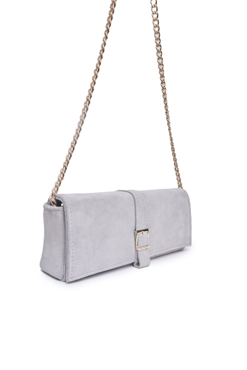 Feminine Clutch Small Ice Grey