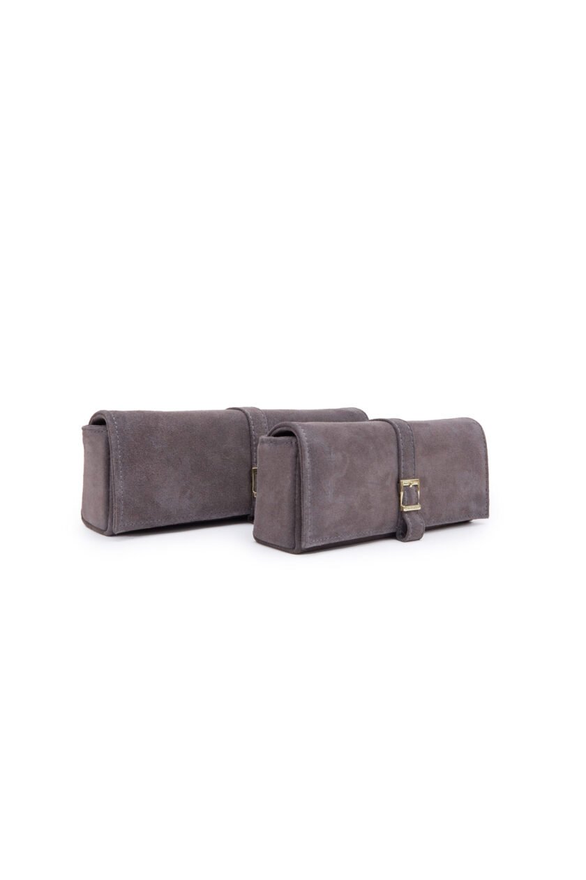 Feminine Clutch Small Dark Grey - Image 5