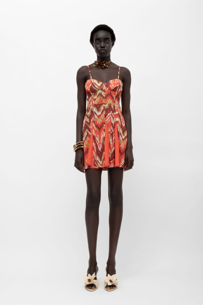 Lupisa Orange Dress