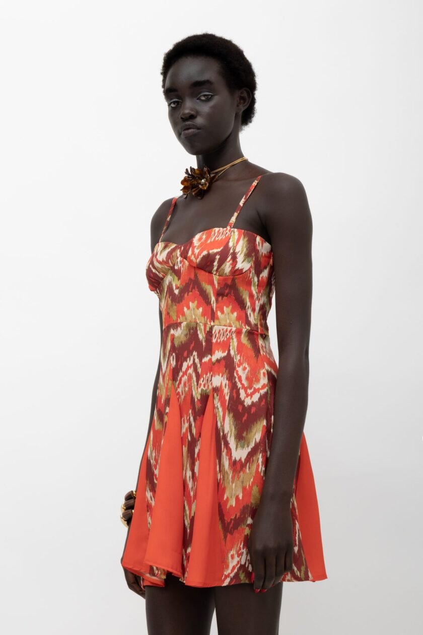 Lupisa Orange Dress - Image 2
