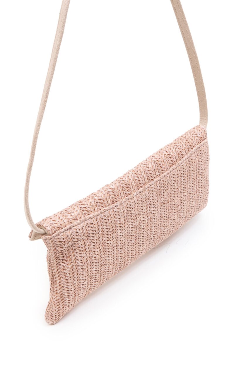 Cap Clutch Straw Pink - Image 5