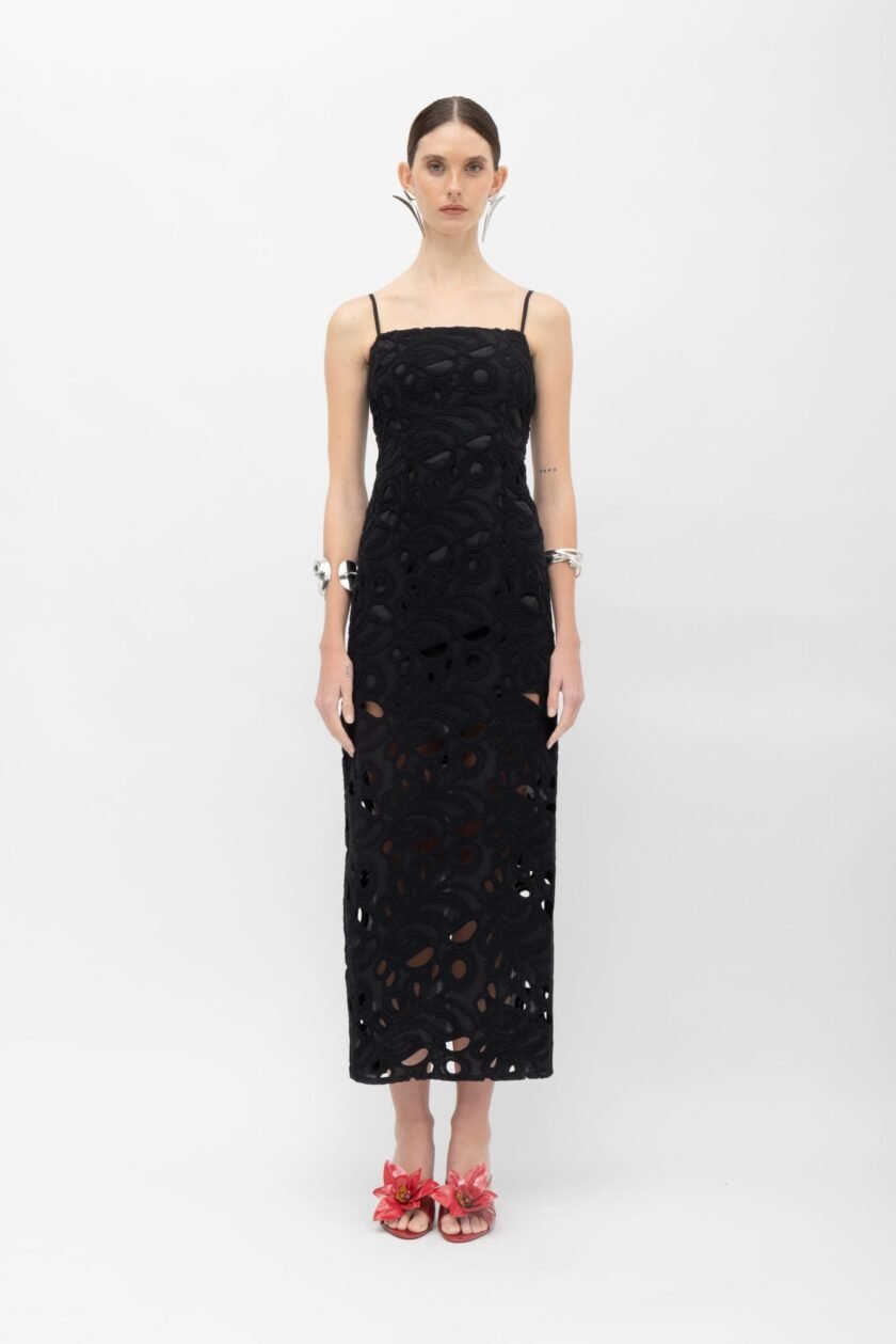 Amara Black Dress