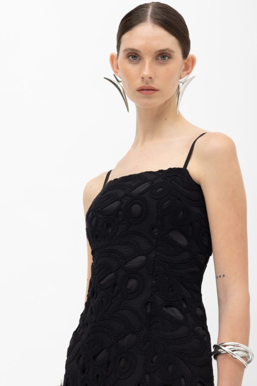 Amara Black Dress - Image 2