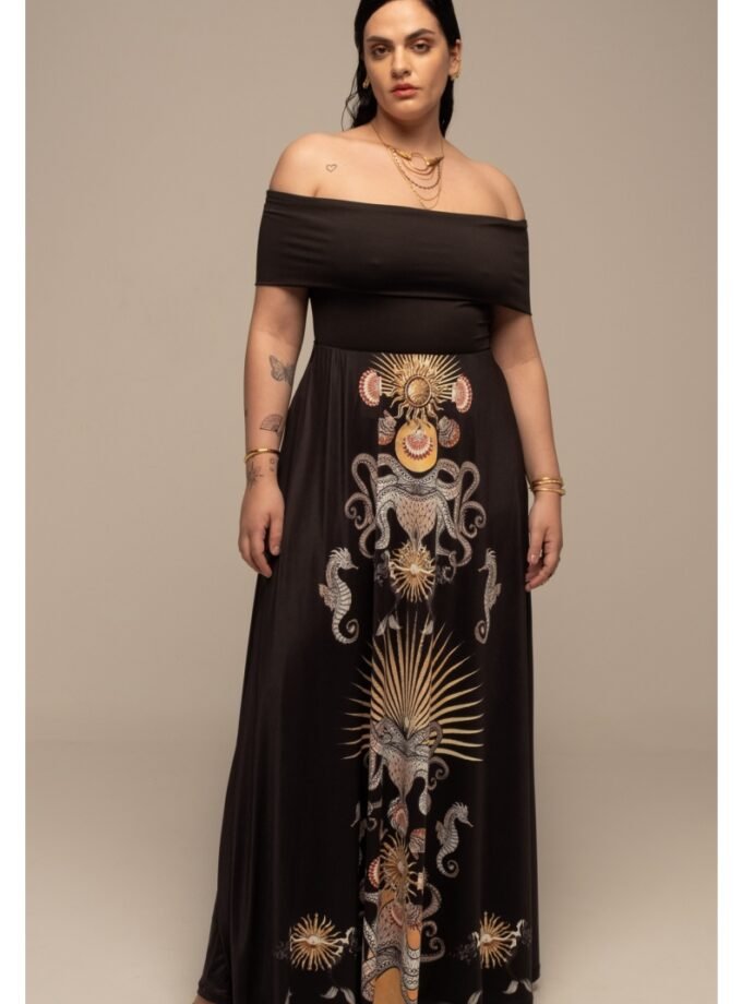 Abyss Long Skirt