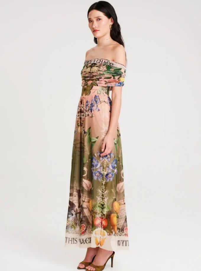 Citrus Maxi Dress