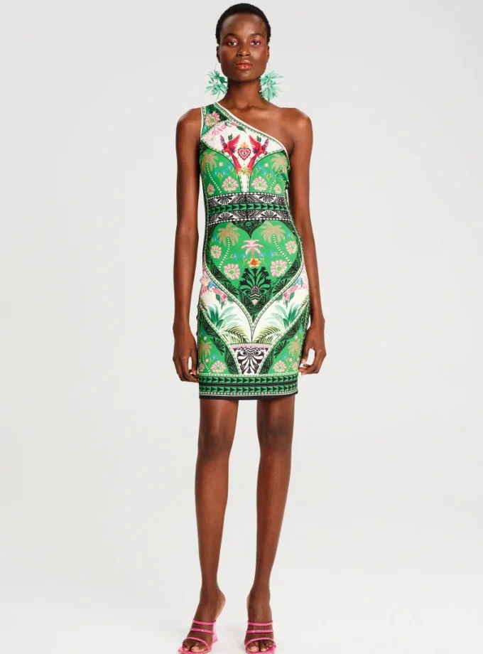 Oasis One Shoulder Bodycon Dress