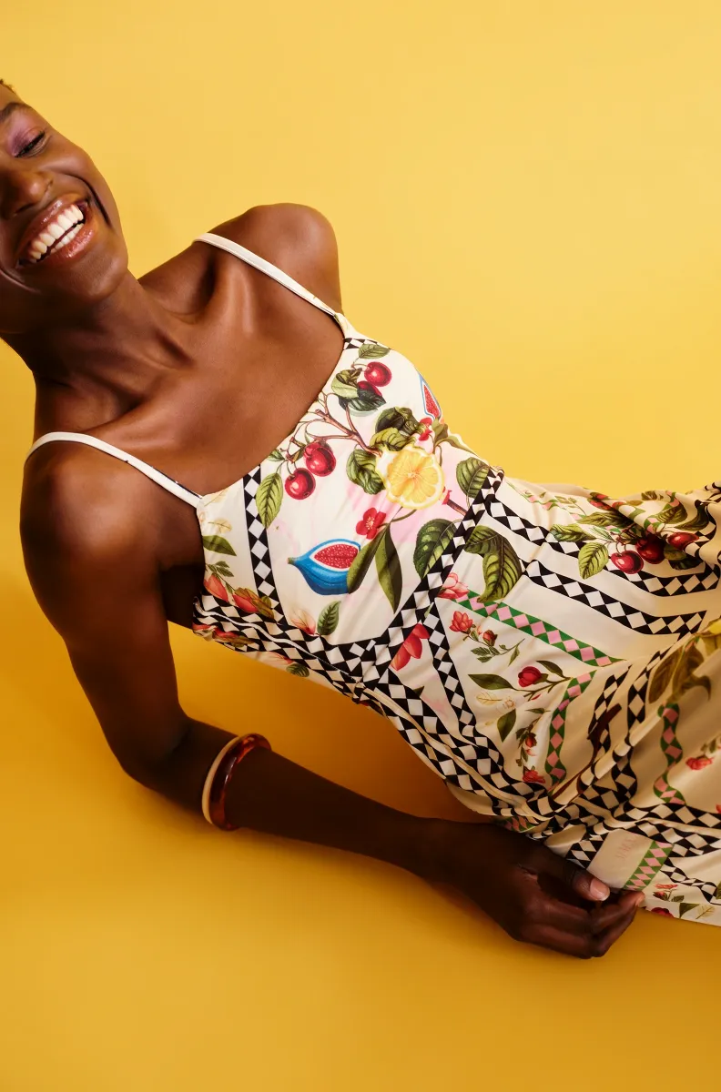 tutti frutti dress peace and chaos