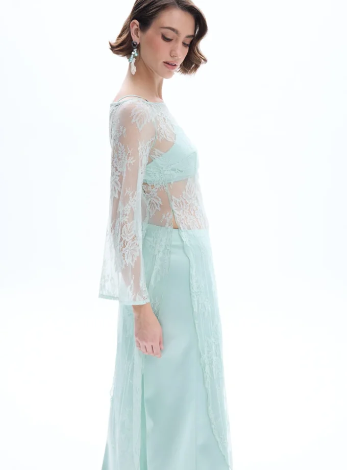 Gwel Lace Top Mint